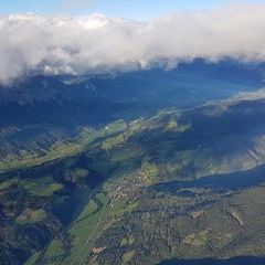 Flugwegposition um 15:31:31: Aufgenommen in der Nähe von Kleinsölk, 8961, Österreich in 3604 Meter